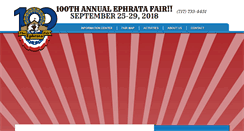 Desktop Screenshot of ephratafair.org